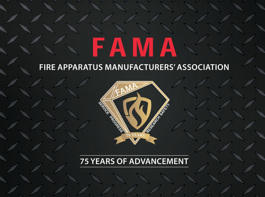 Fire Apparatus Manufacturers’ Association (FAMA) custom book cover