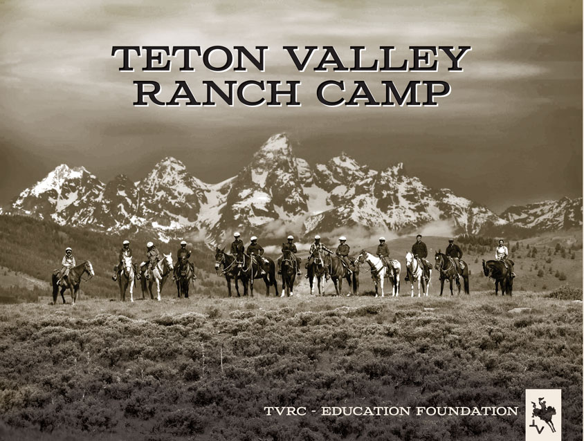 teton valley ranch camp commemorative anniversary book cover