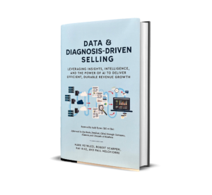 Data and Diagnosis-Driven Selling Book on shelf