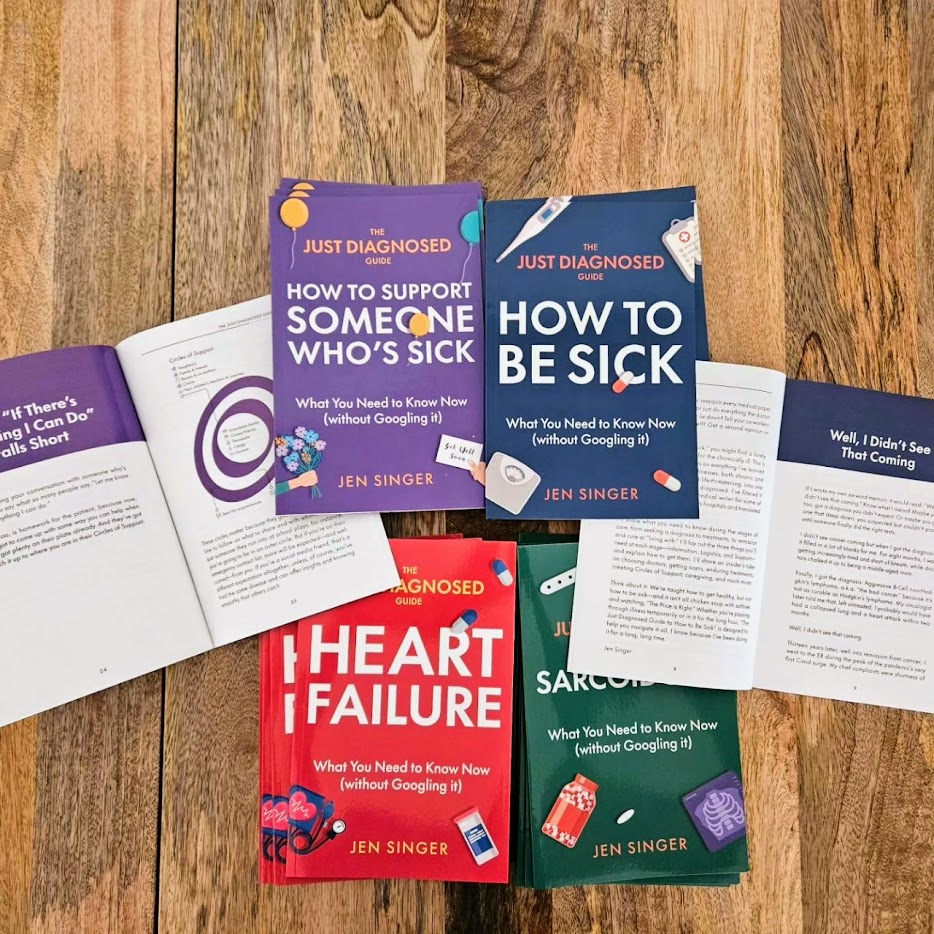 the JUST DIAGNOSED GUIDES