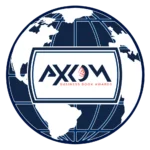 Axiom Business Book Awards Logo File name: axiom-business-book-awards-round-logo